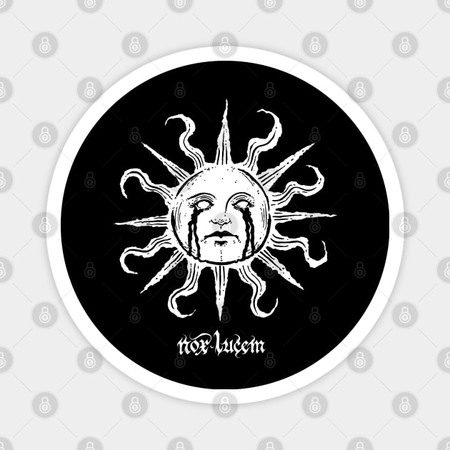 The Weeping Sun Magnet by Nate Hillyer